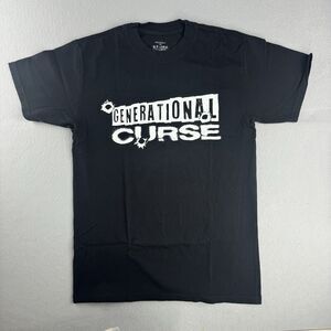 Property Of Ice Cold Records Men's Generational Curse  T-Shirt  Black Small Rare